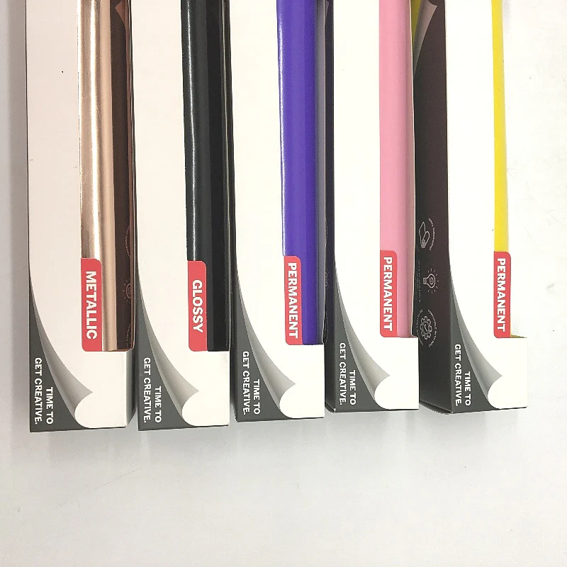 5 Pack Cut Craft Various Colours Permanent Vinyl Wraps 30.5 x 122cm NEW - Image 5