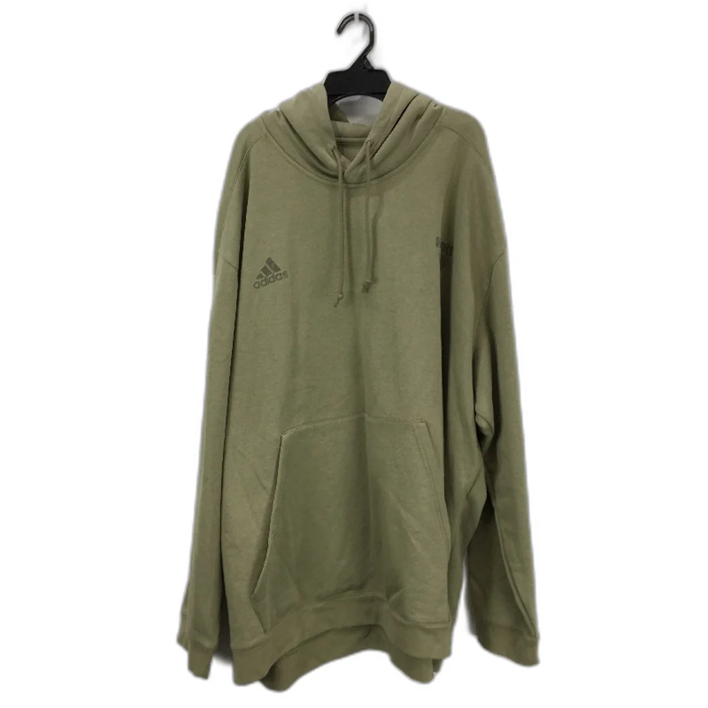 Adidas On Field Hawthorn Hawks Green Hooded Jumper Mens Size 3XL NEW - Image 4