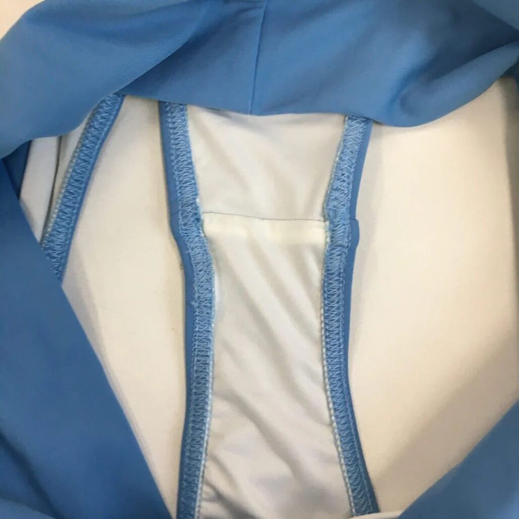 Allerton Sky Blue High Cut Swim Summer Beach Ladies Bikini Bottom Size 8 NEW - Image 3