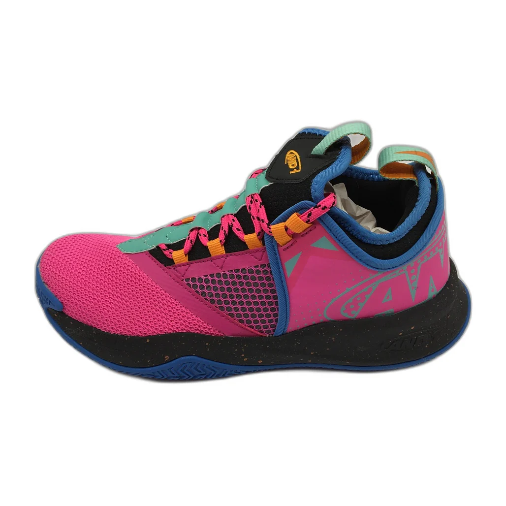 AND1 Charge Pink & Black Basketball Sneaker Shoes Kids Unisex Size 6 NEW - Image 3