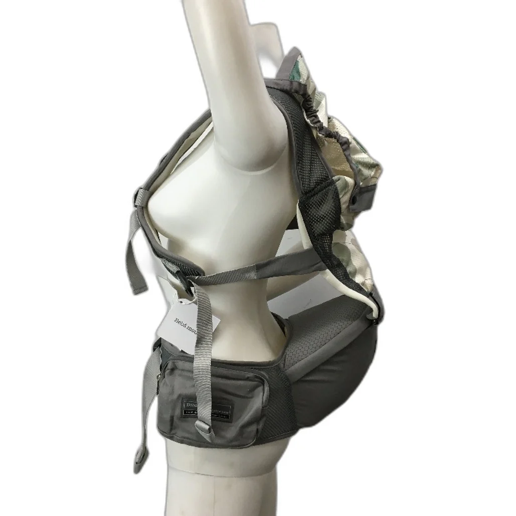 Bebamour Air Grey Foldable Baby Carrier Newborn to Toddler 0-36 Months NEW - Image 3