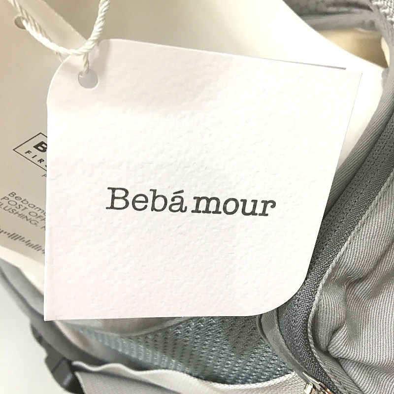 Bebamour Air Grey Foldable Baby Carrier Newborn to Toddler 0-36 Months NEW - Image 4