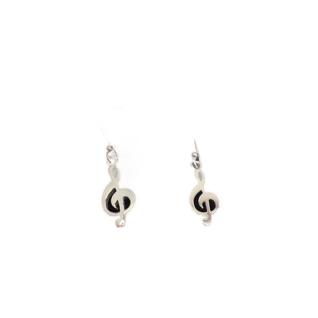 Bling Bijoux Sterling Silver 925 Melody Note Earring In Gift Box NEW - Image 3