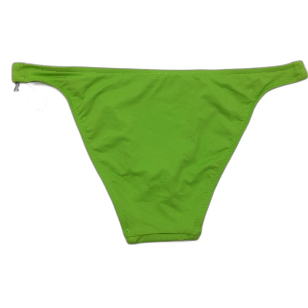 Bondi Born Bright Green Plain Bikini Bottom Ladies Size Small NEW - Image 2