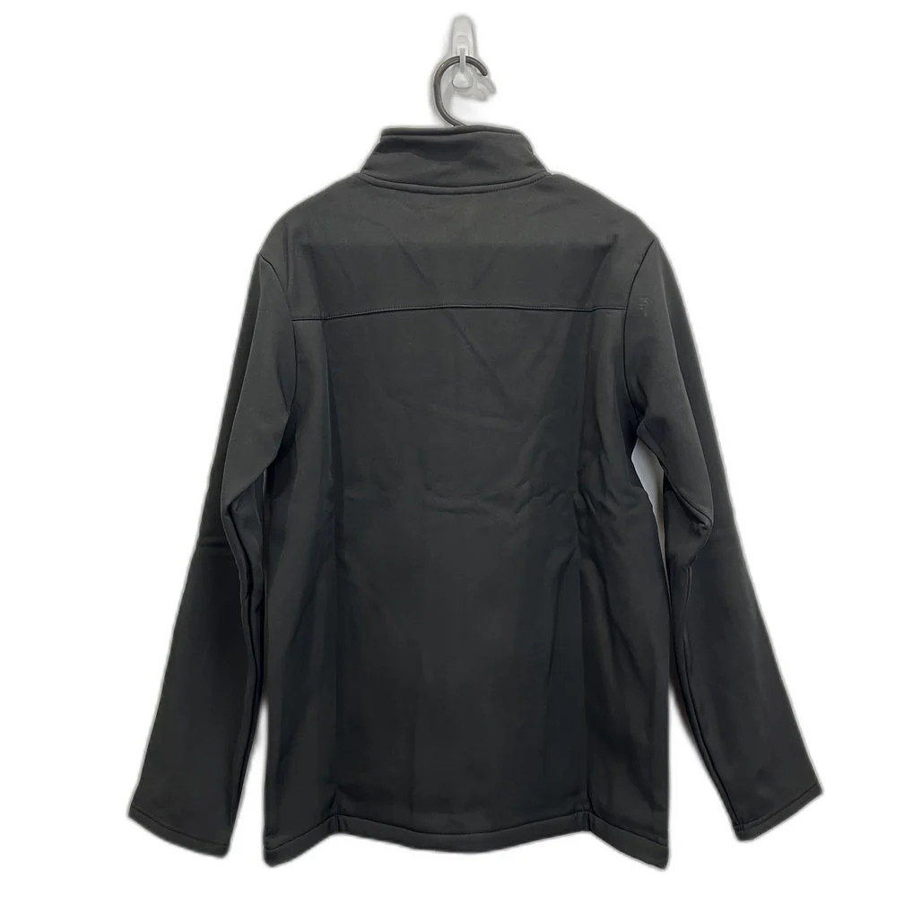 NEW AND1 Fleece-Lined Zip-Up W/ Pockets Sports Tracksuit Jacket Black Sz Small - Image 2