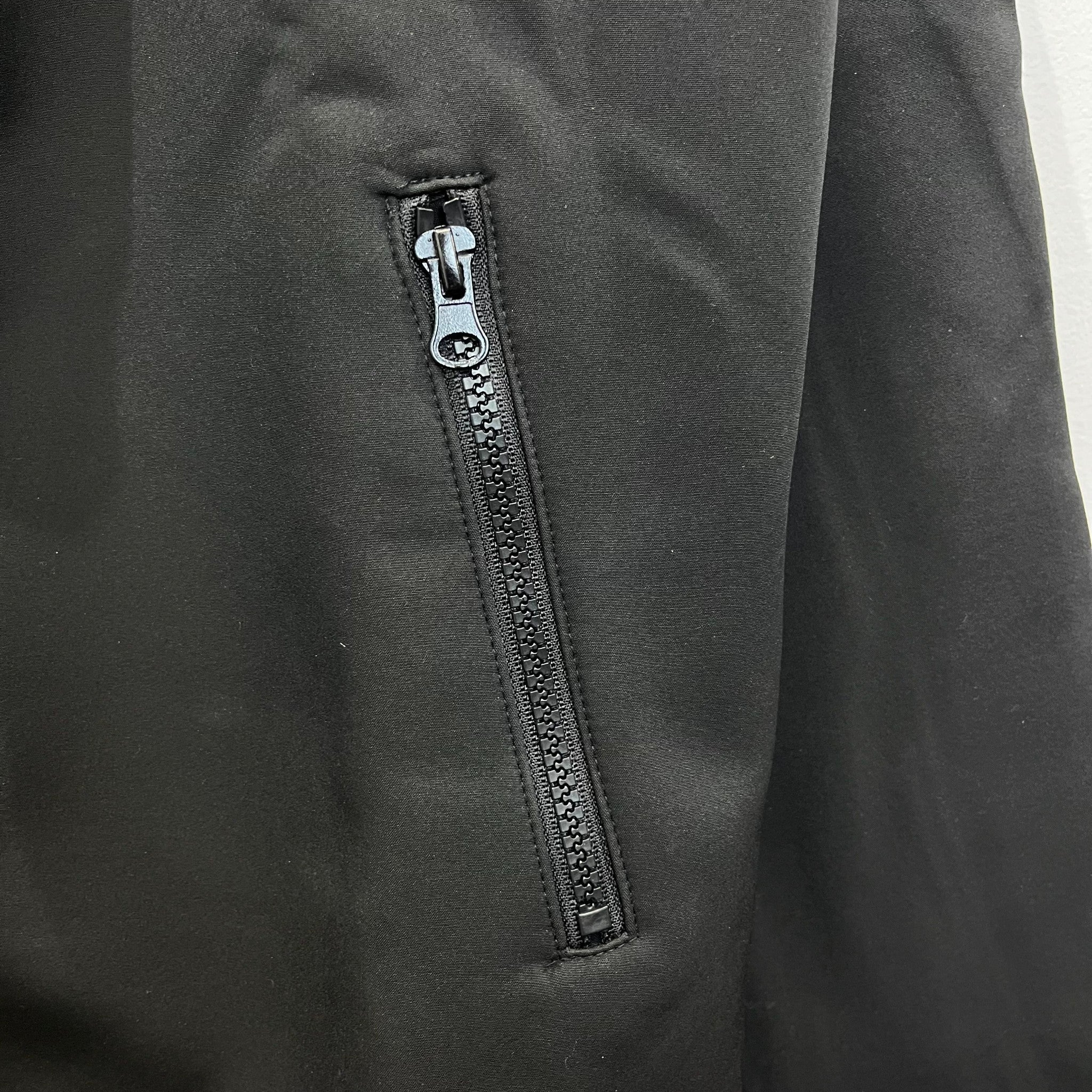 NEW AND1 Fleece-Lined Zip-Up W/ Pockets Sports Tracksuit Jacket Black Sz Small - Image 4