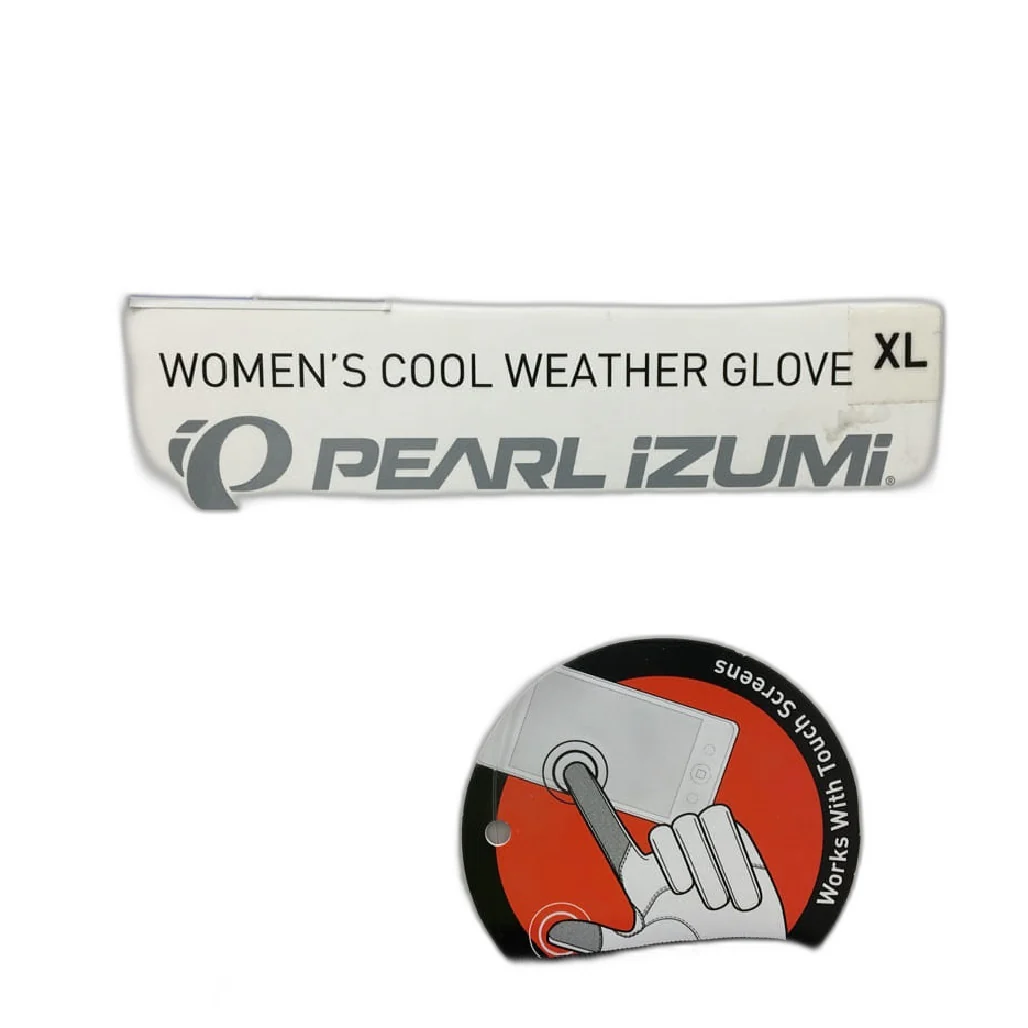 Brand NEW Pearl Izumi Cool Weather Full Finger Cycling Gloves Women'S Sz Xl B/W - Image 8