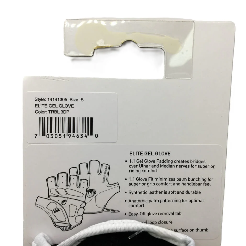 Brand NEW Pearl Izumi Elite Gel Fingerless Cycling Gloves Men'S Size S Blue - Image 5