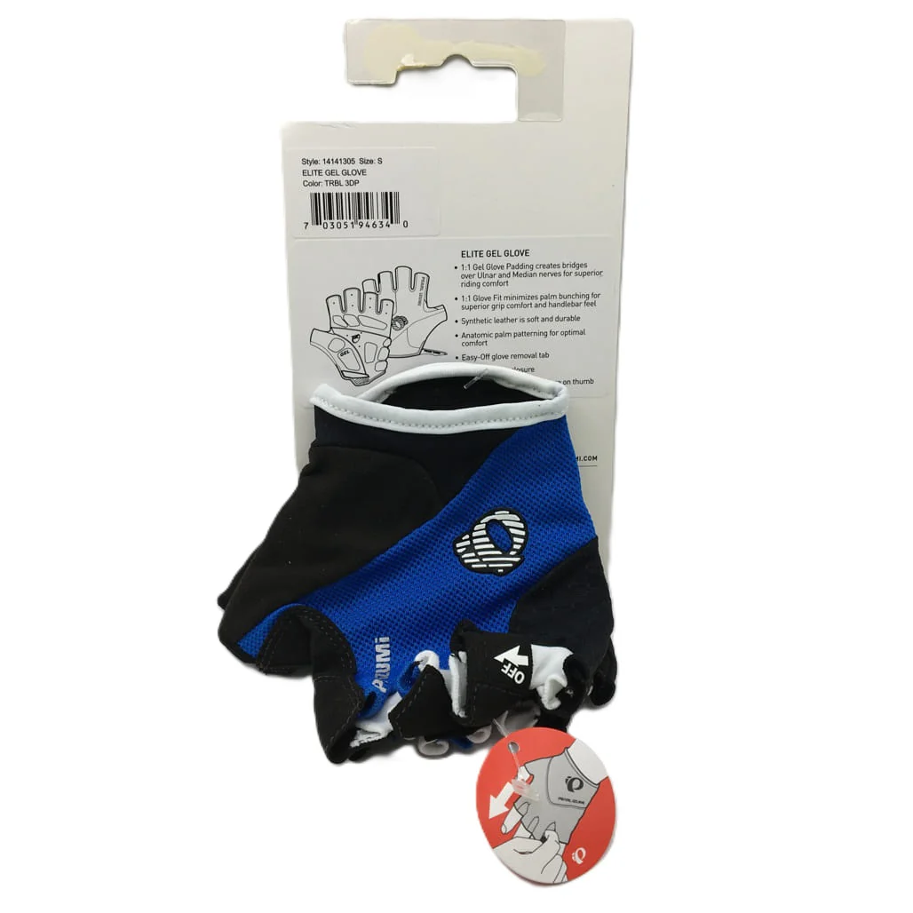 Brand NEW Pearl Izumi Elite Gel Fingerless Cycling Gloves Men'S Size S Blue - Image 7