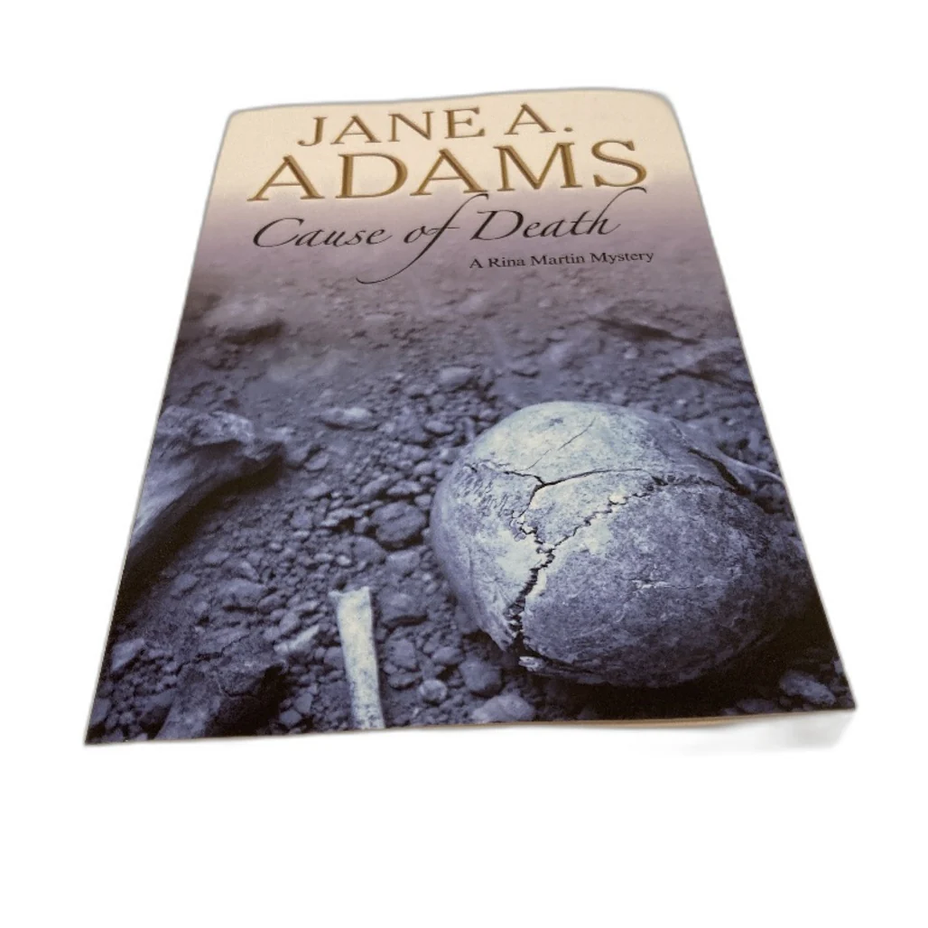 Cause of Death A Rina Martin Mystery Book by Jane A. Adams NEW - Image 4