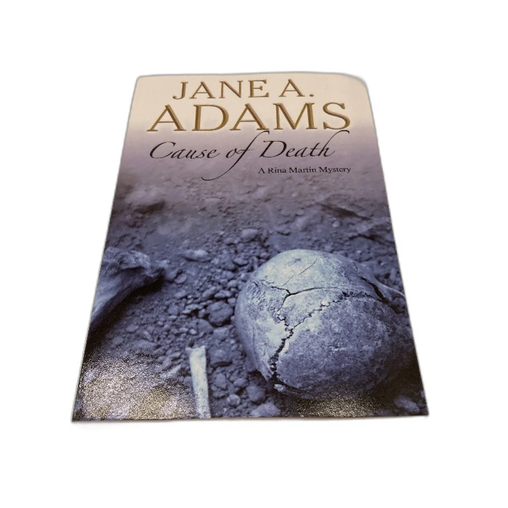 Cause of Death A Rina Martin Mystery Book by Jane A. Adams NEW - Image 5