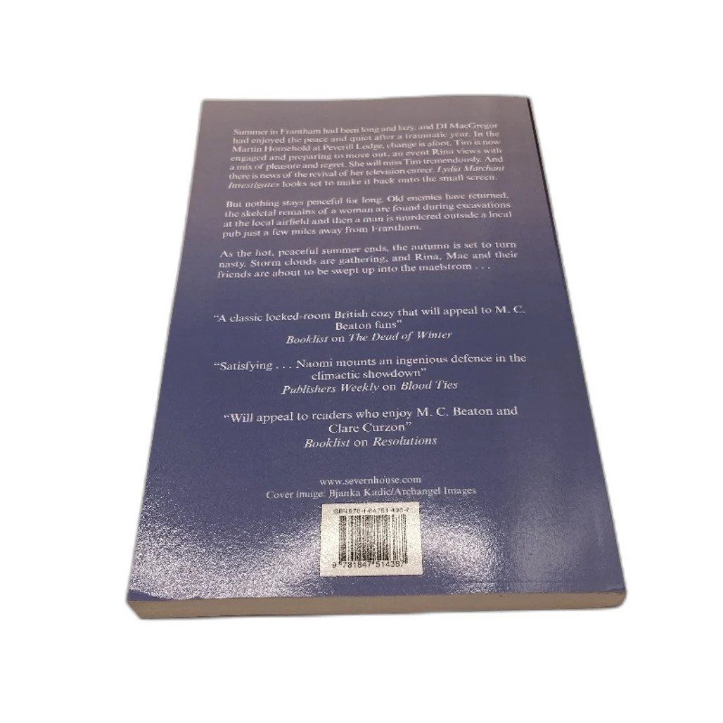 Cause of Death A Rina Martin Mystery Book by Jane A. Adams NEW - Image 6