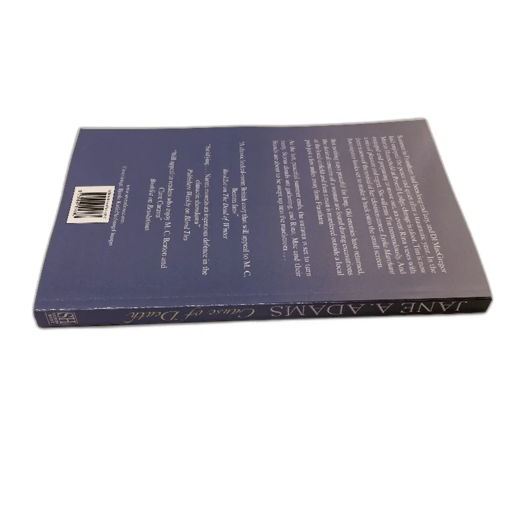 Cause of Death A Rina Martin Mystery Book by Jane A. Adams NEW - Image 7
