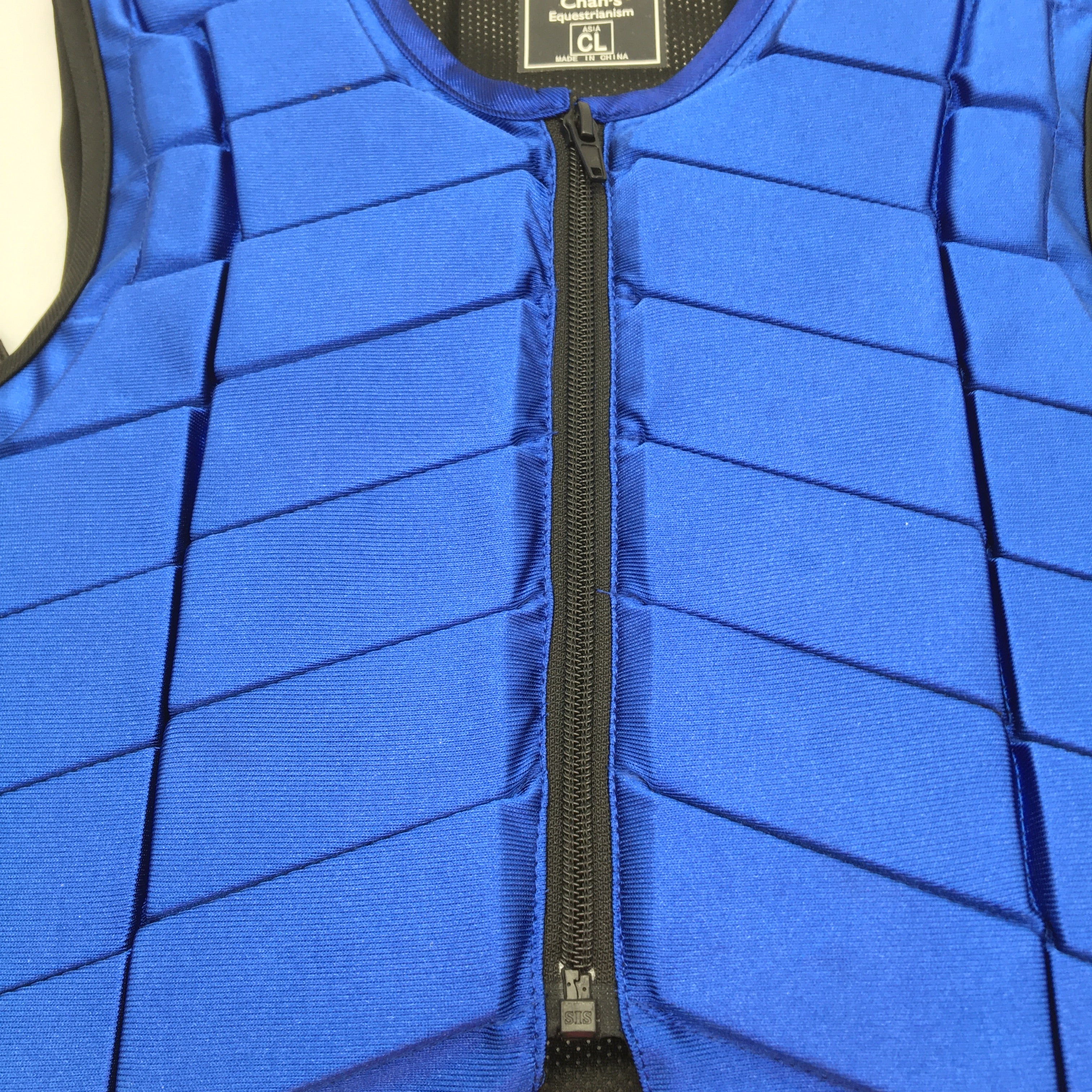 Chan's Equestrianism Blue Soft Padded Horse Riding Saftey Vest Childs Large NEW - Image 5