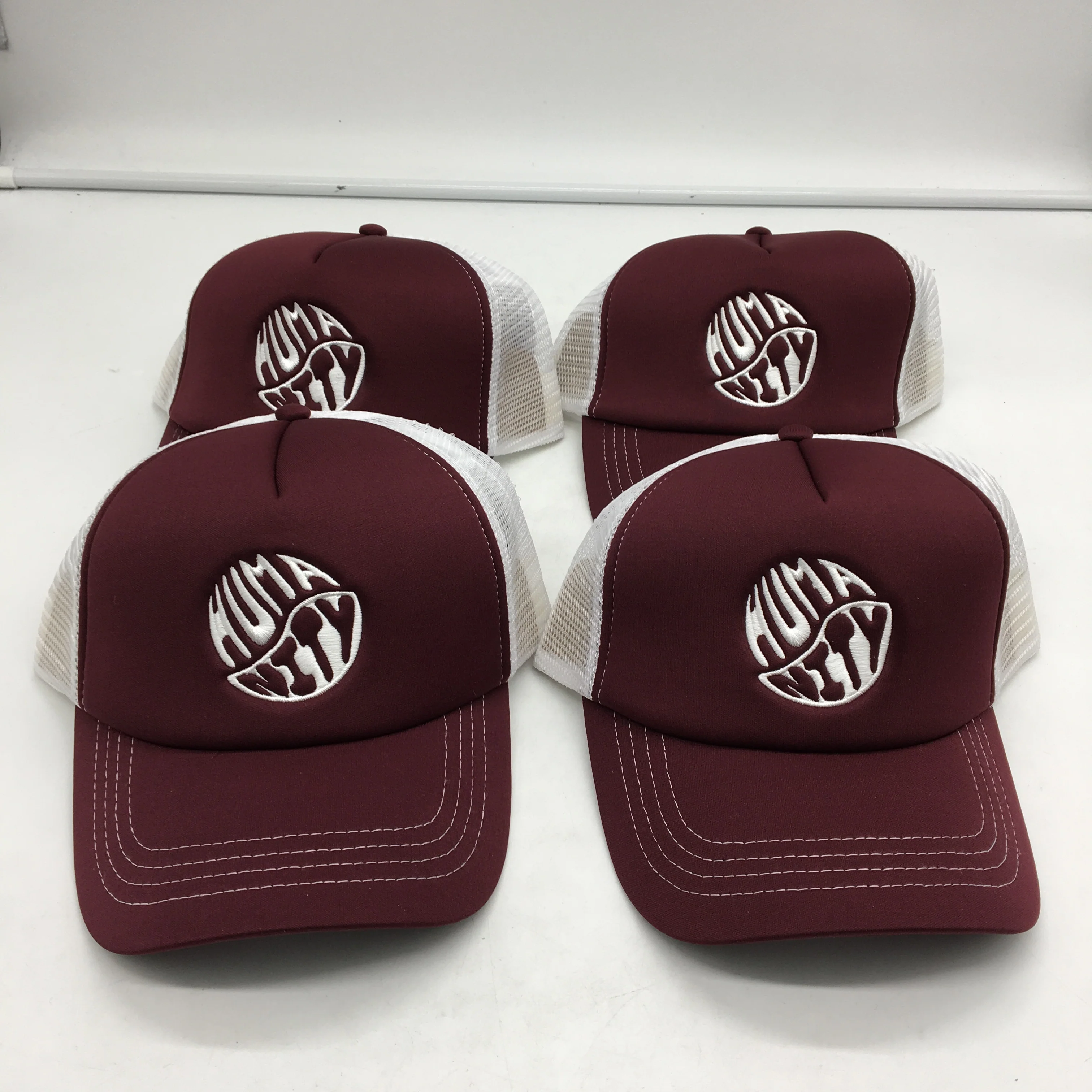 Cotton On Body 'Humanity' Burgandy/White Torquay Trucker Cap OSFM NEW - Image 5