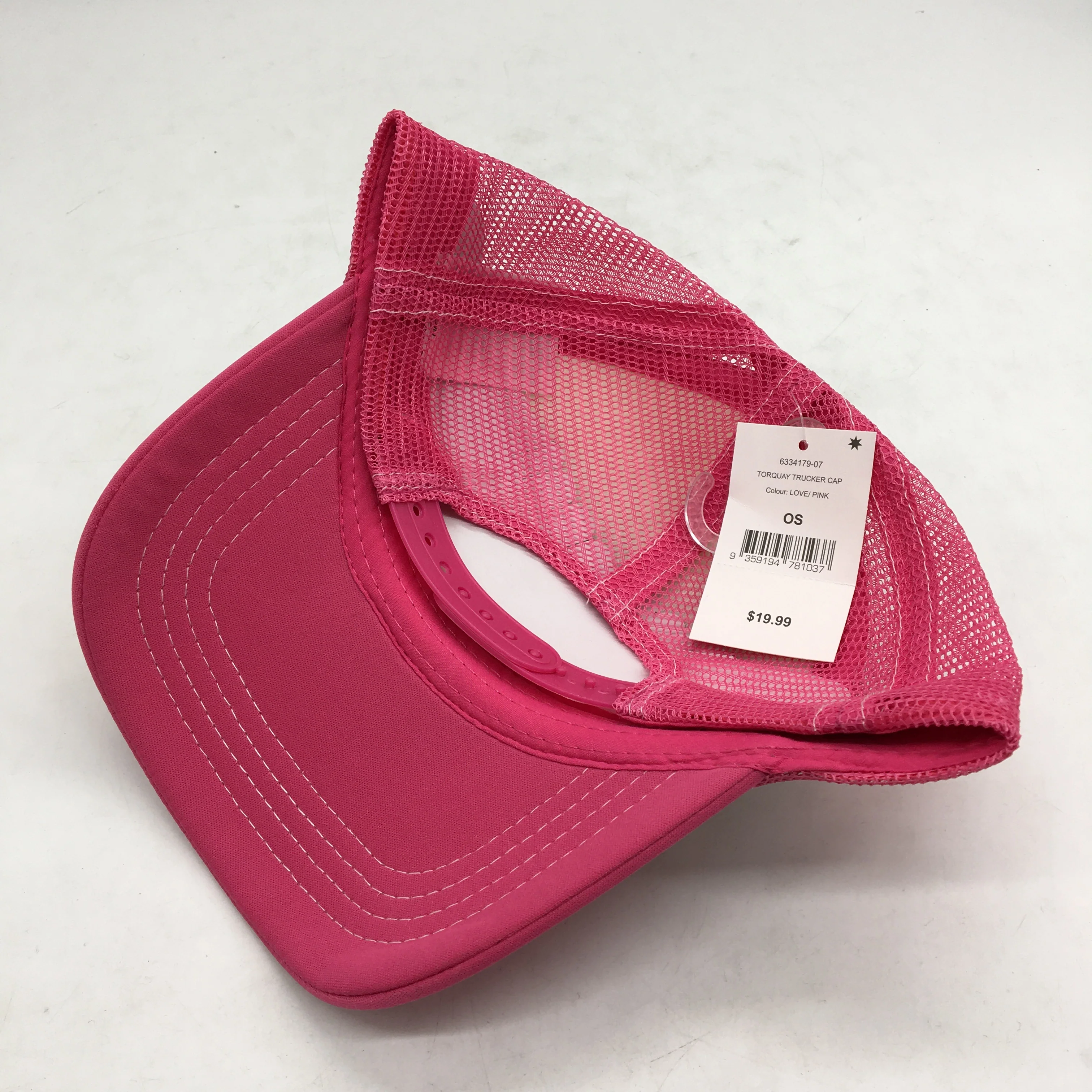 Cotton On Body 'Lets Hear It For Love' Pink Torquay Trucker Cap OSFM NEW - Image 6