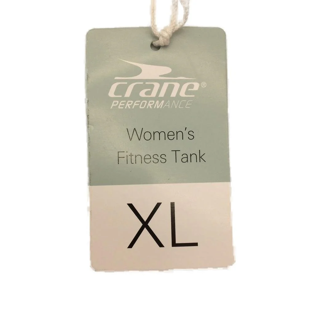 Crane Performance Cotton Blend Blue Womens Fitness Tank Size XL AUS 16 NEW - Image 4