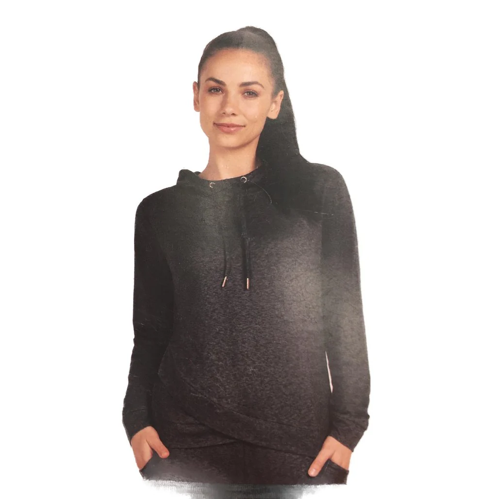 Crane Performance Fitness Hooded Jacket Grey Ladies Size M AUS 12 NEW - Image 3