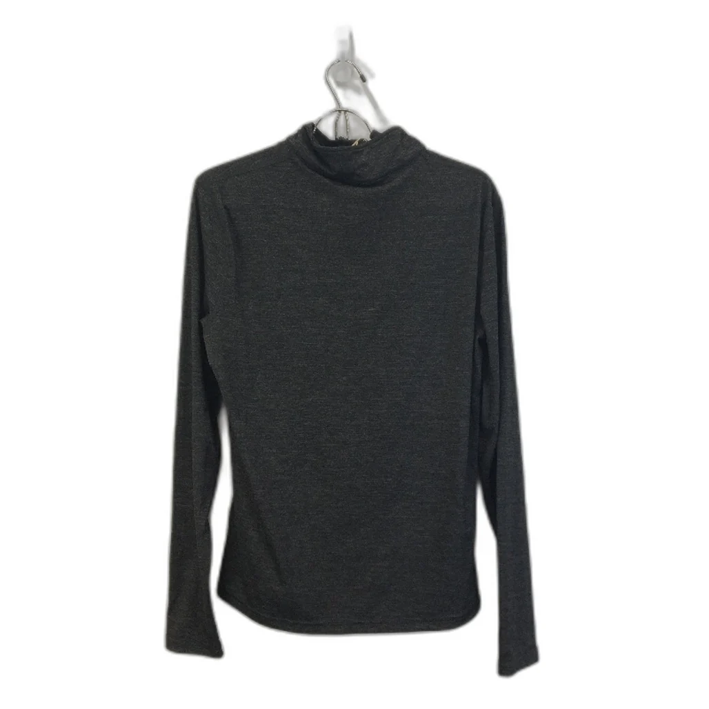 Crane Performance Grey Mens Fitness Zip Long Sleeve Top Size S NEW - Image 2