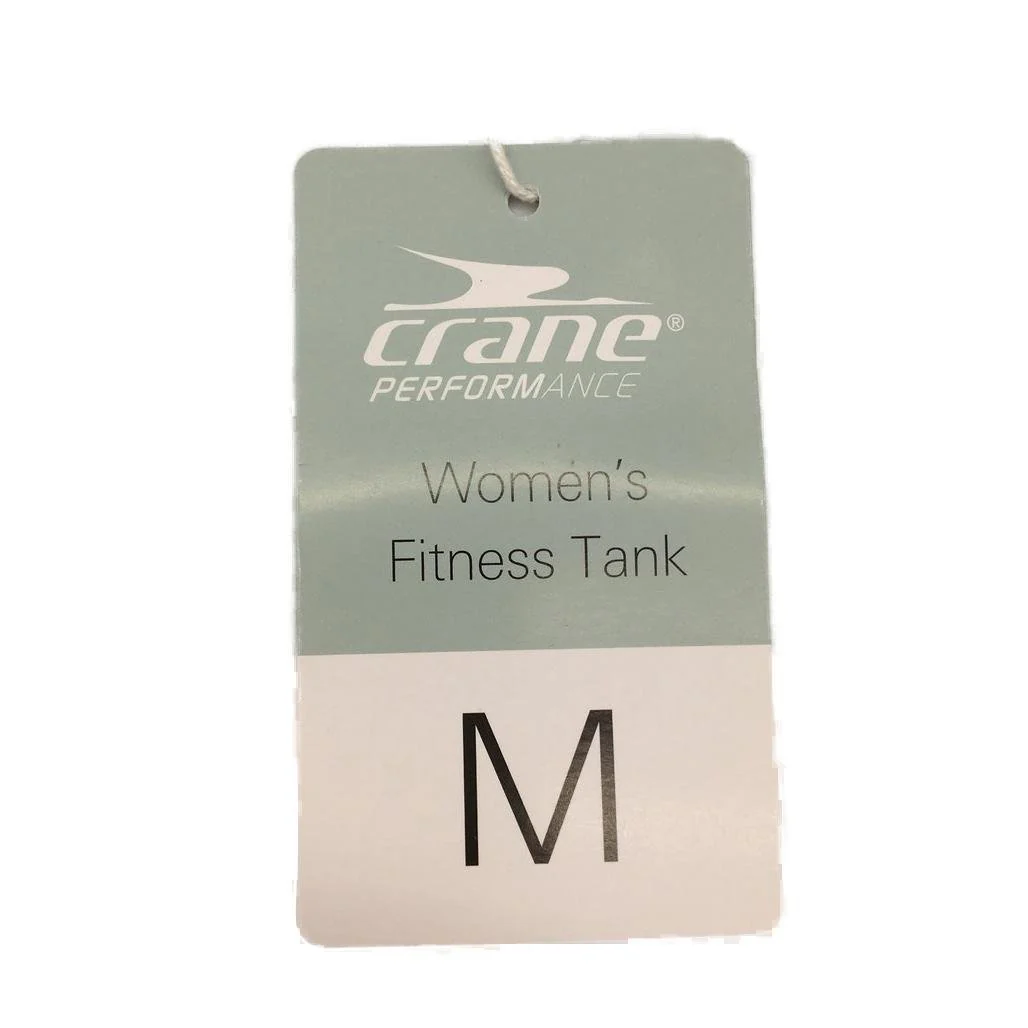 Crane Performance Set of 2 Womens Fitness Tanks Blue Palm Size M AUS 12 NEW - Image 5