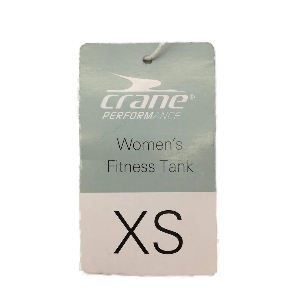 Crane Performance Set of 2 Womens Fitness Tanks Blue Palm Size XS AUS 8 NEW - Image 5