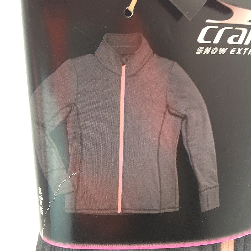Crane Performance Womens Grey Long Sleeve Zip Top Size M NEW - Image 3