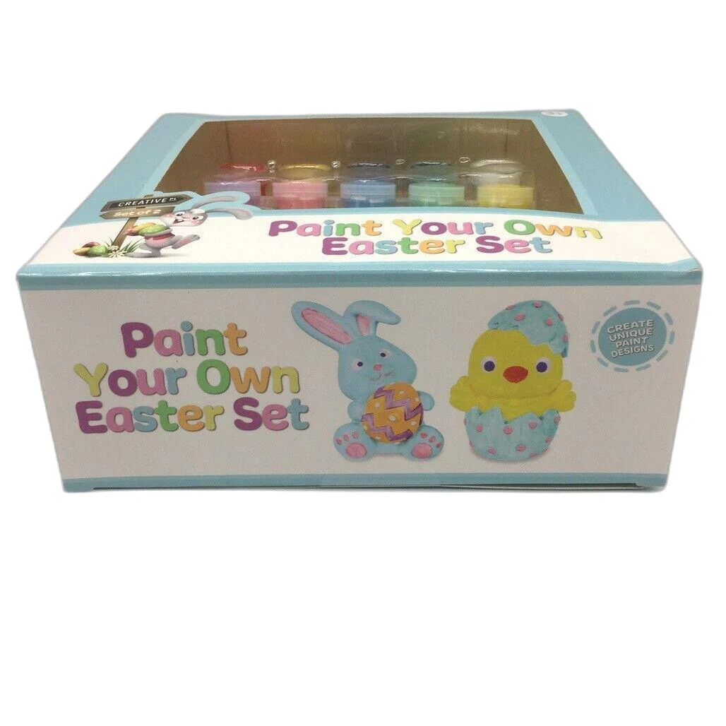 Creative PL Paint Your Own Easter Set Plaster Bunny & Chick 3+ Years NEW - Image 5