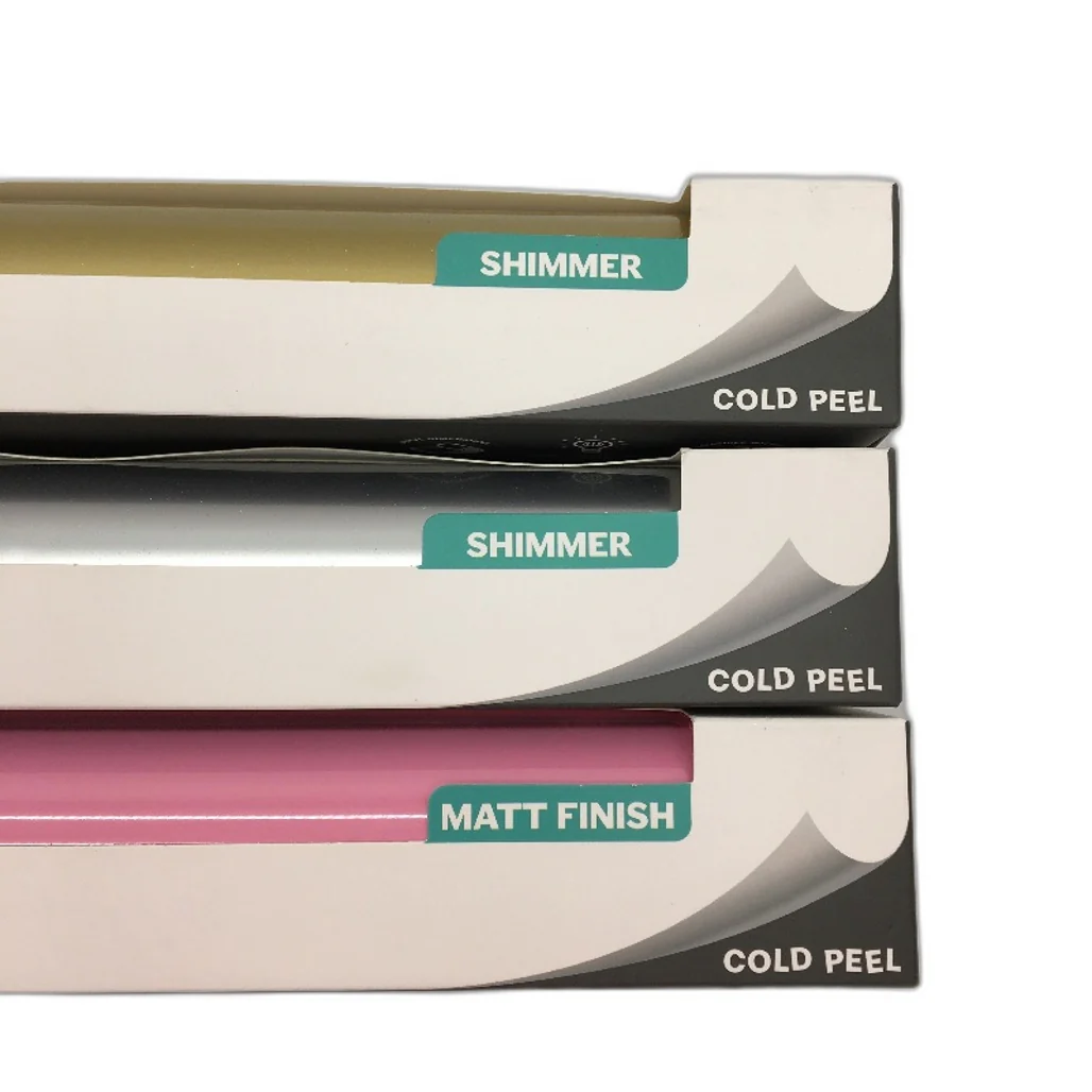Cut Craft 3Pk Various Colours Cold Peel Iron-On Vinyl Wraps 30.5 x 122cm NEW - Image 5