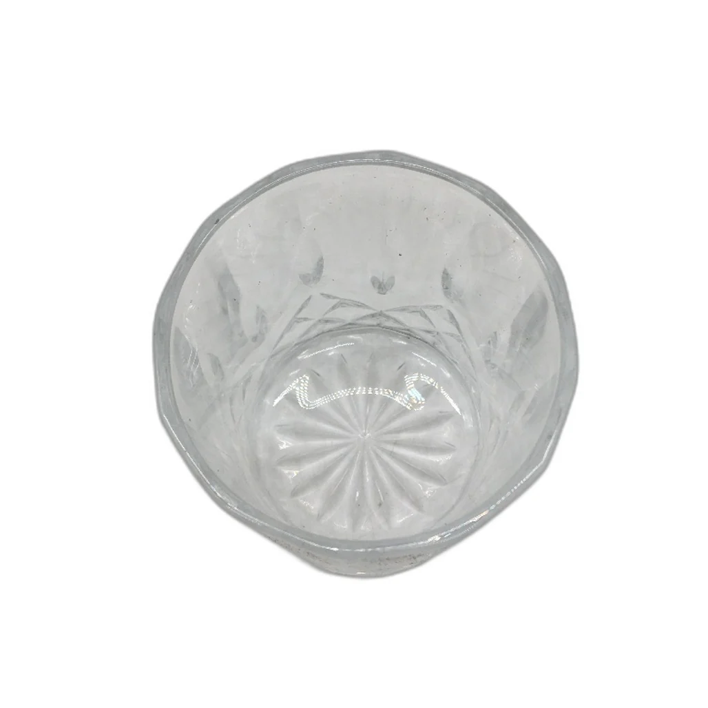 Grestar 4 Piece 10oz Old Fashioned Lead Free Crystal Clear Whiskey Glasses DEMO - Image 3