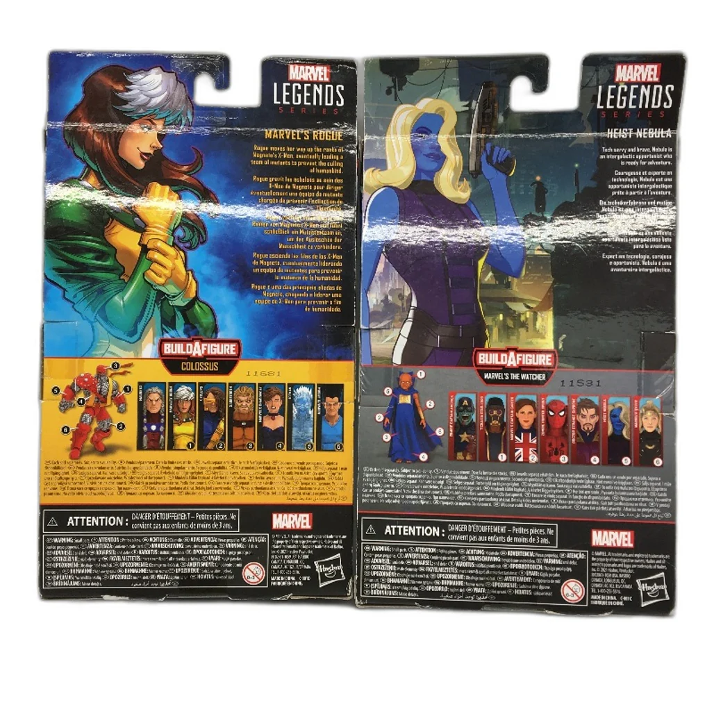 COLLECTABLE 2021 Marvel Legends Heist Nebula & X-Men Rogue Twin Pack NEW - Image 2