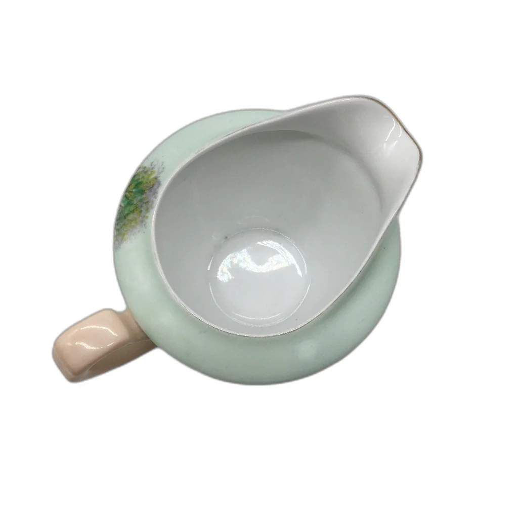 ANTIQUE Noritake China 1930s Pastel Hand Painted Made In Japan Creamer Jug - Image 3