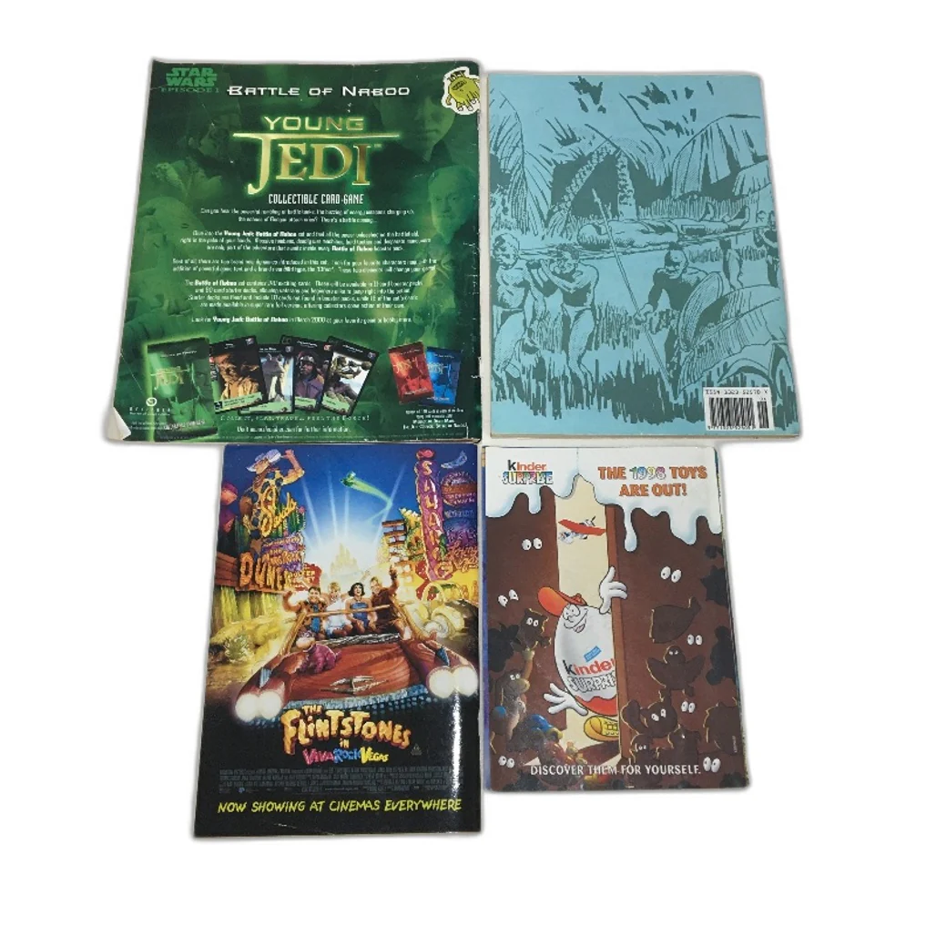 COLLECTABLE 4Piece Assorted Media Magazines Pack - Image 2