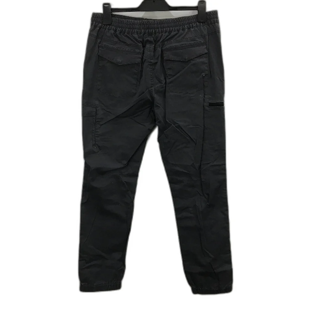 Jeanswest Grey Slim Stretch Drawstring Gathered Ankle Pants Mens Size 32 NEW - Image 2