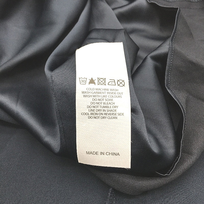 Forever New Strappy Cross Back Smooth Navy Midi Dress Ladies Size AU 10 NEW - Image 5