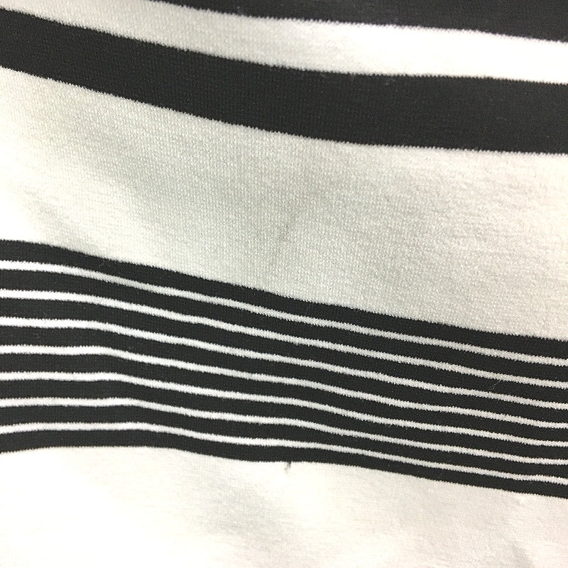 Forever New BW Stripe Off Shoulder Bodycon Midi Dress Ladies Size AU 10-12 NEW - Image 4