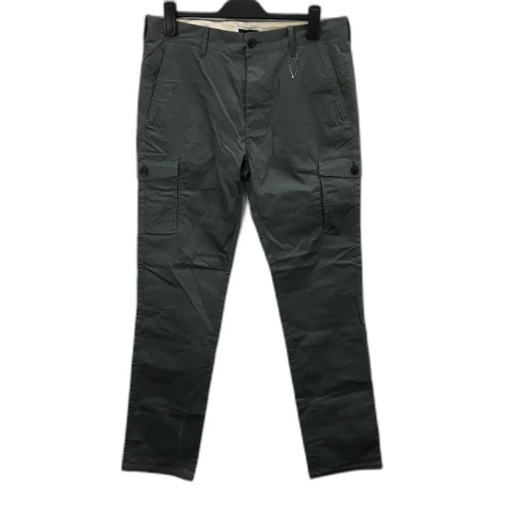 Jeanswest Silver Grey Cotton Regular Straight Cargo Style Pants Mens Size 34 NEW
