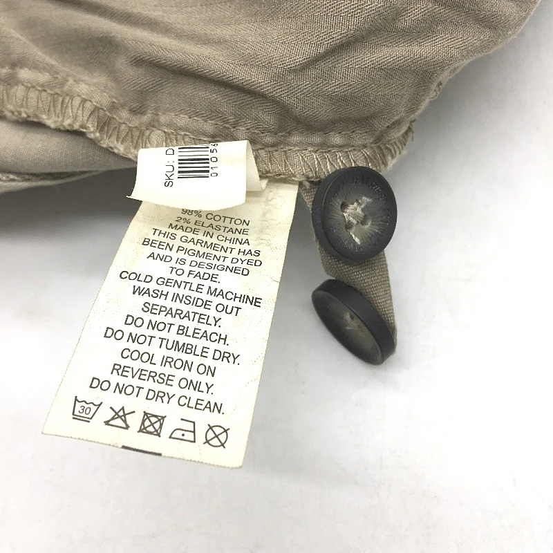 Jeanswest Khaki Regular Stretch Drawstring Gathered Ankle Pants Mens Size 30 NEW - Image 4