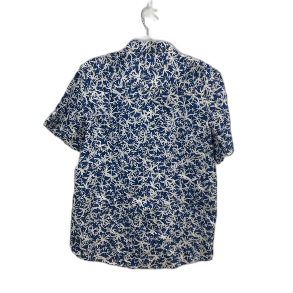 Jeanswest 2Pack Tropical Black Blue Short Sleeve Casual Shirts Mens Size L NEW - Image 3