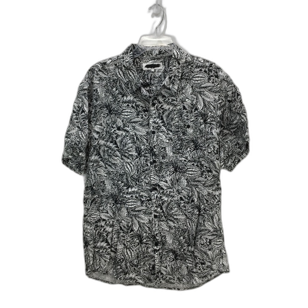 Jeanswest 2Pack Tropical Black Blue Short Sleeve Casual Shirts Mens Size L NEW - Image 6
