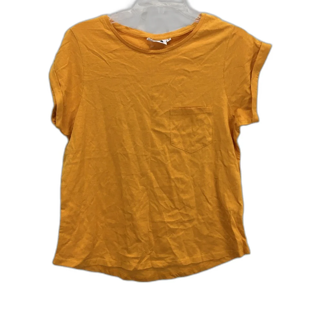 Jeanswest 2Pack Black Ribbed & Plain Mustard T-Shirt Tops Ladies Size 10 NEW - Image 2
