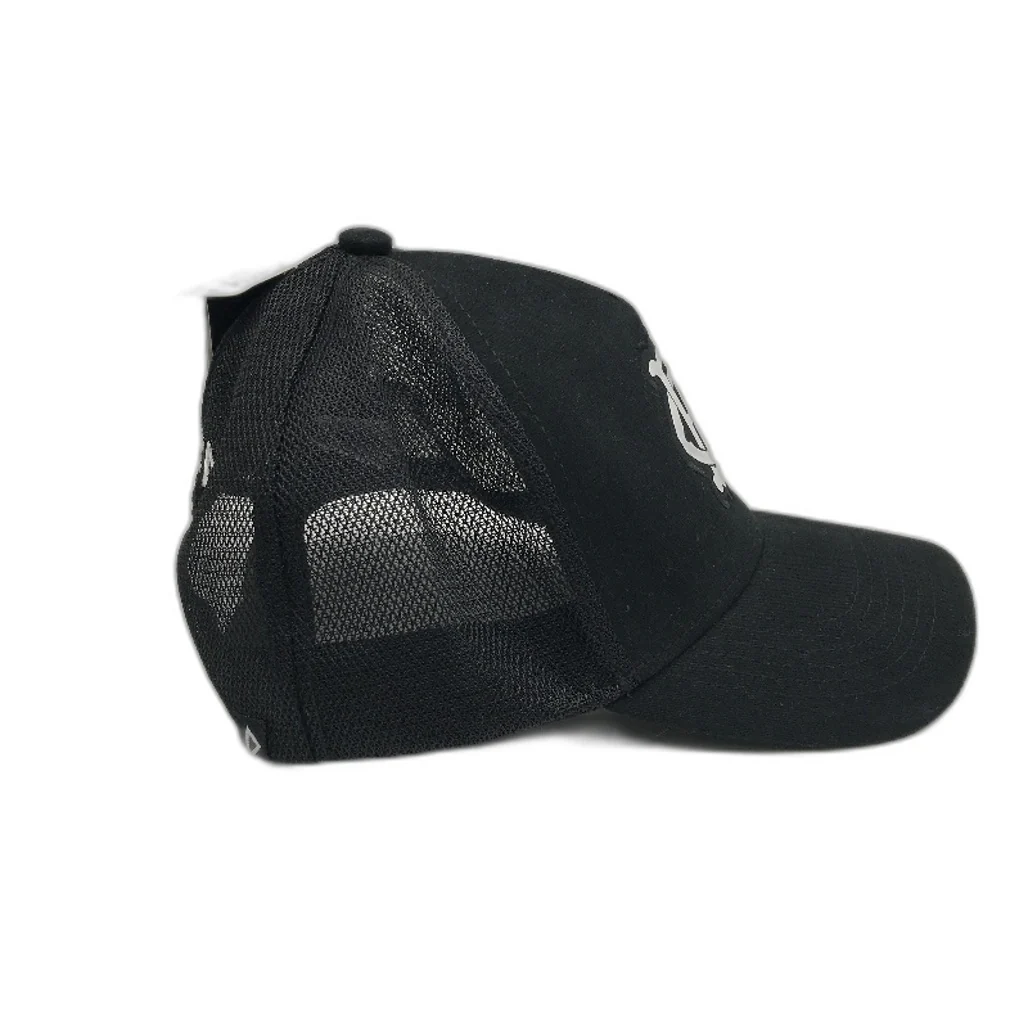 ISC AFL Collingwood FC Street Logo Black Trucker Cap Unisex One Size NEW - Image 3