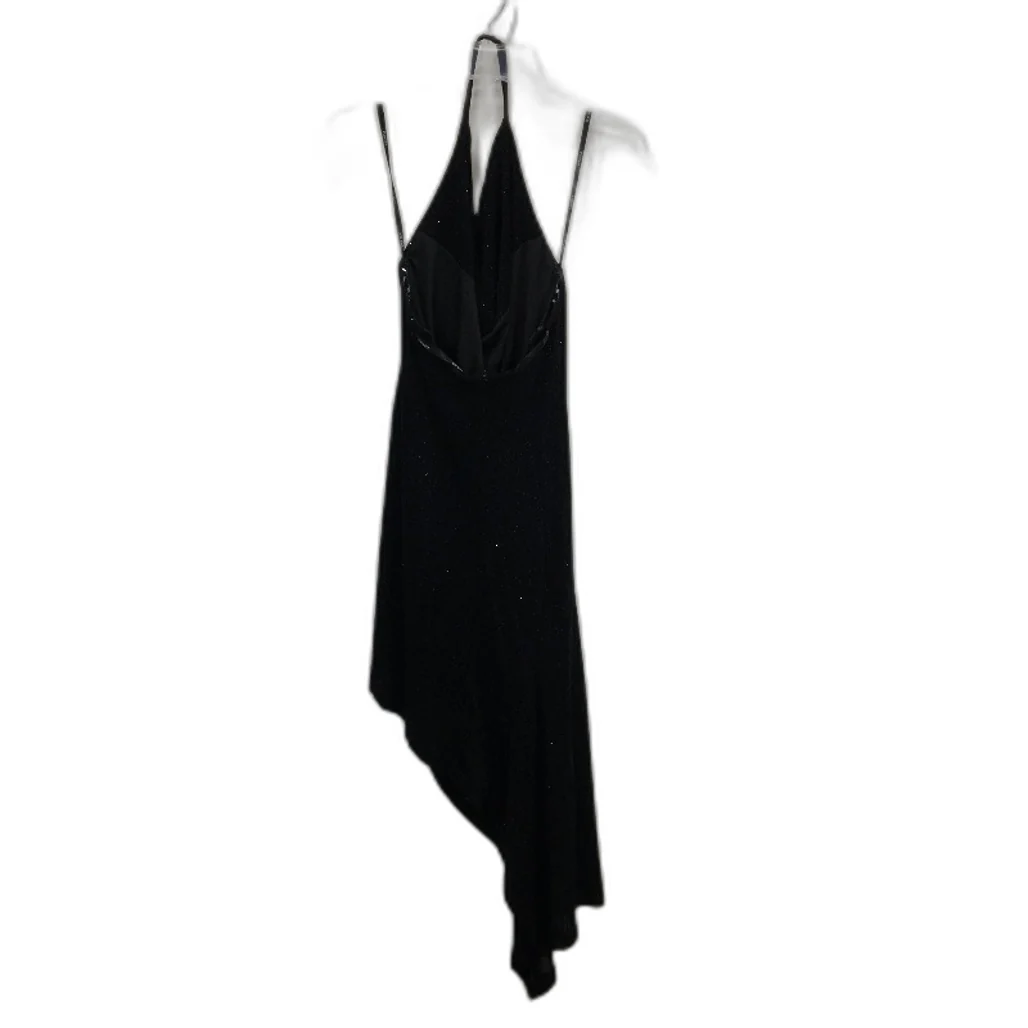 Ever New Lainie Fitted Ruched Black Metallic Dress Ladies Size AU 10 NEW - Image 2