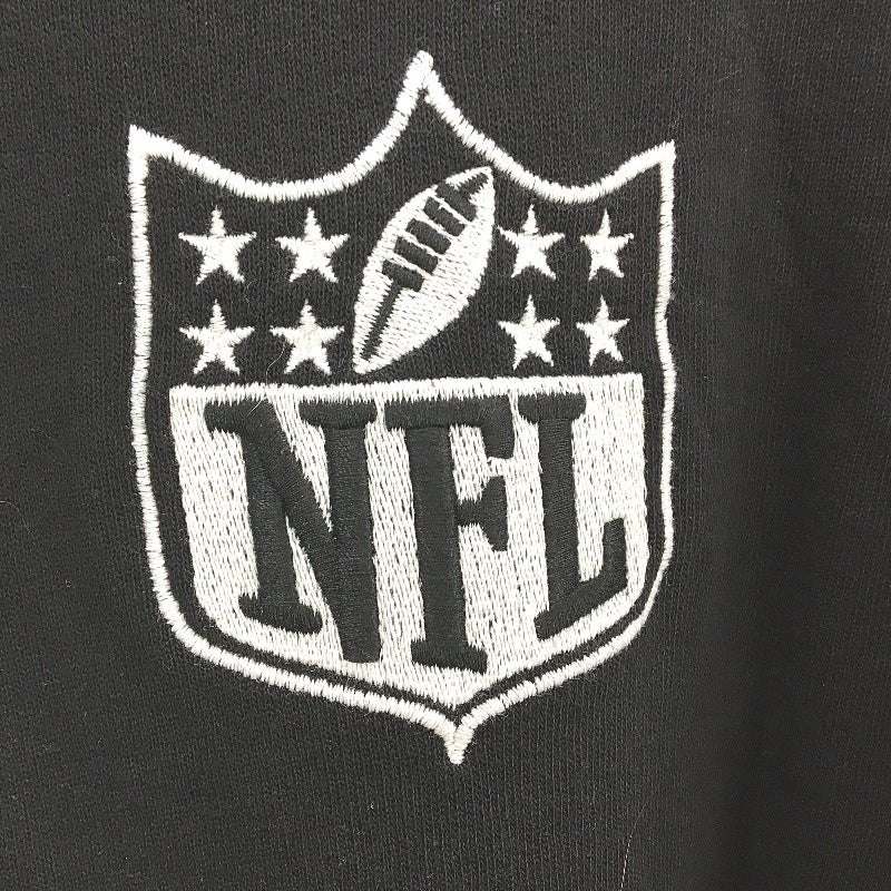 ASOS NFL Supporter Black With White Logo Team Apparel Jumper Mens Size S - Image 3