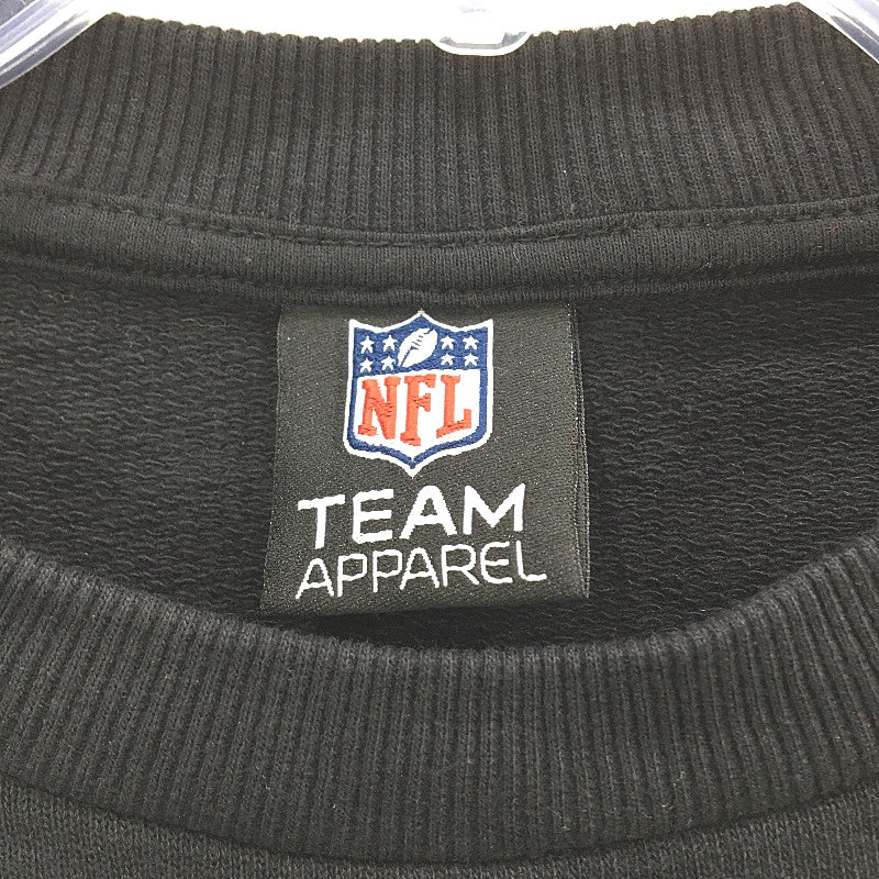 ASOS NFL Supporter Black With White Logo Team Apparel Jumper Mens Size S - Image 4