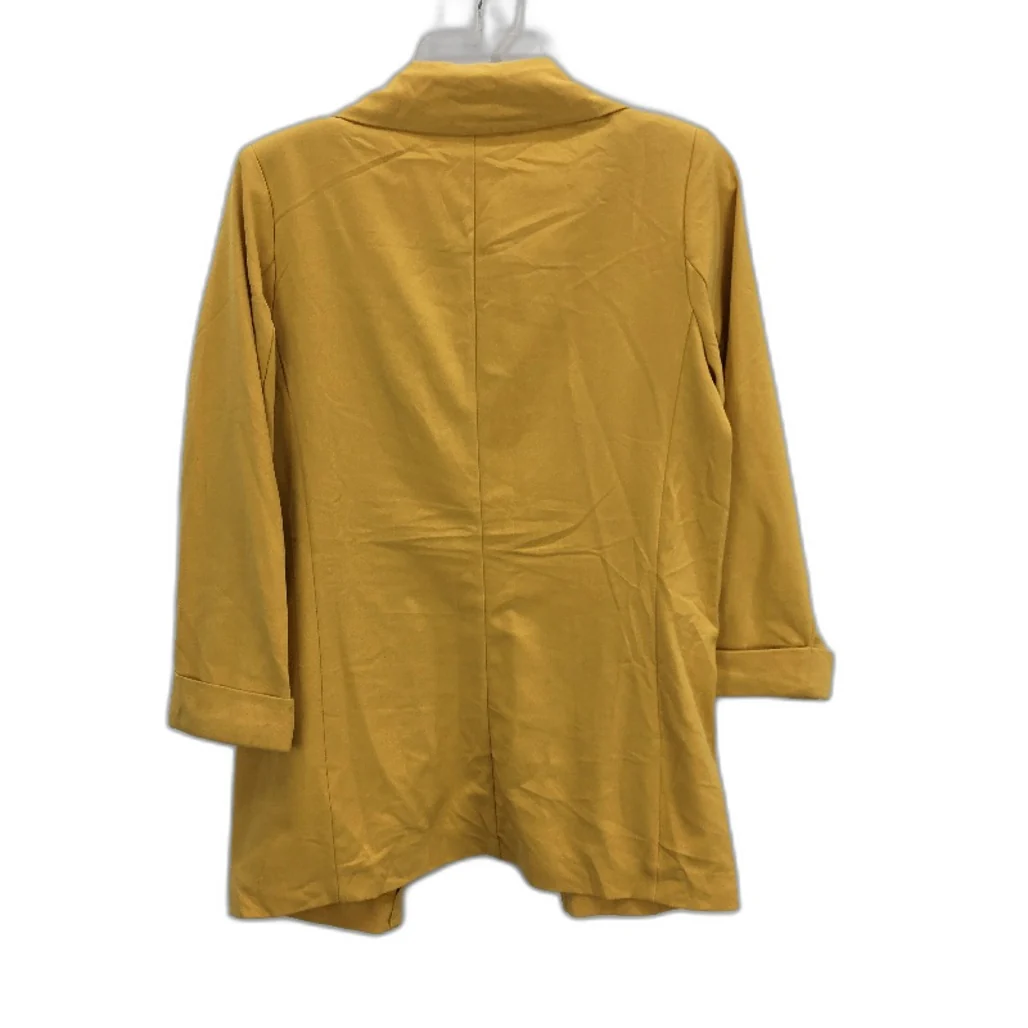Katies K Workwear Mustard Mimosa Soft Blazer Jacket Ladies Size 8 NEW - Image 2