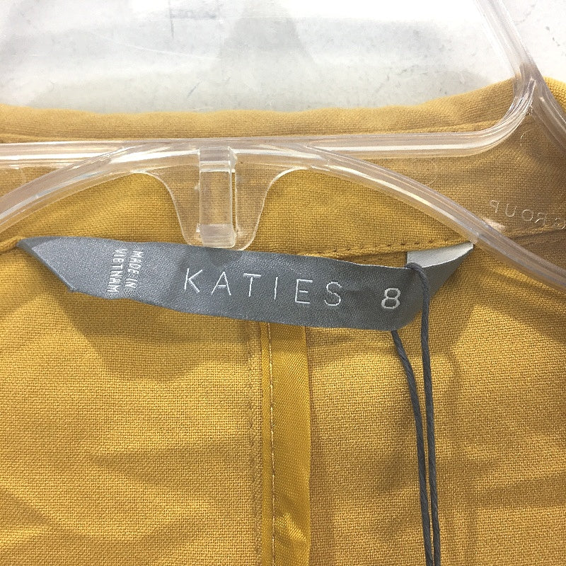 Katies K Workwear Mustard Mimosa Soft Blazer Jacket Ladies Size 8 NEW - Image 4