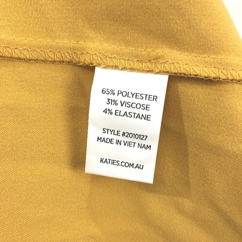Katies K Workwear Mustard Mimosa Soft Blazer Jacket Ladies Size 8 NEW - Image 7