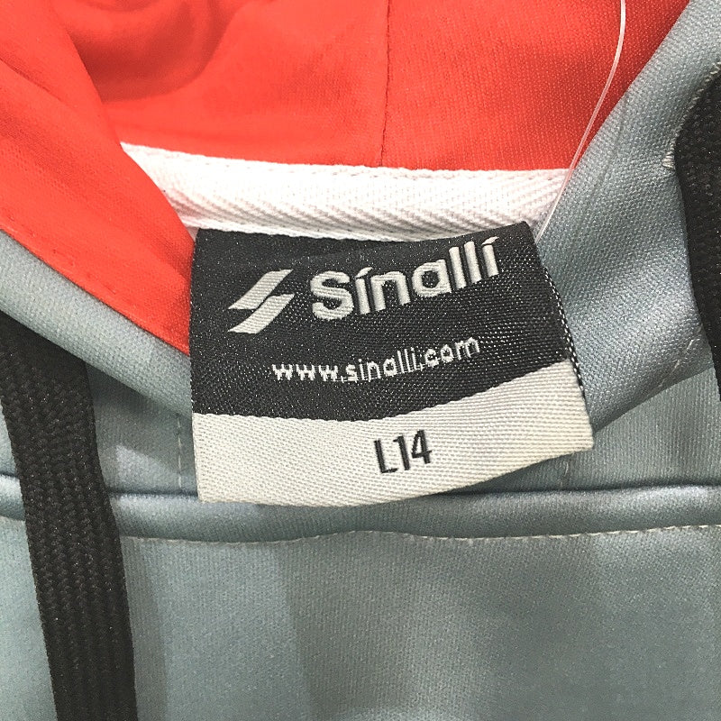 Sinalli Sportswear Grey Kari Foundation Artistic Print Hoodie Ladies Size 14 NEW - Image 3