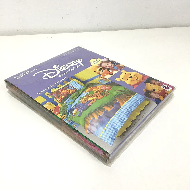 Disney Winnie The Pooh Cotton Blend Quilt Cover Set SINGLE Bed NEW - Image 5