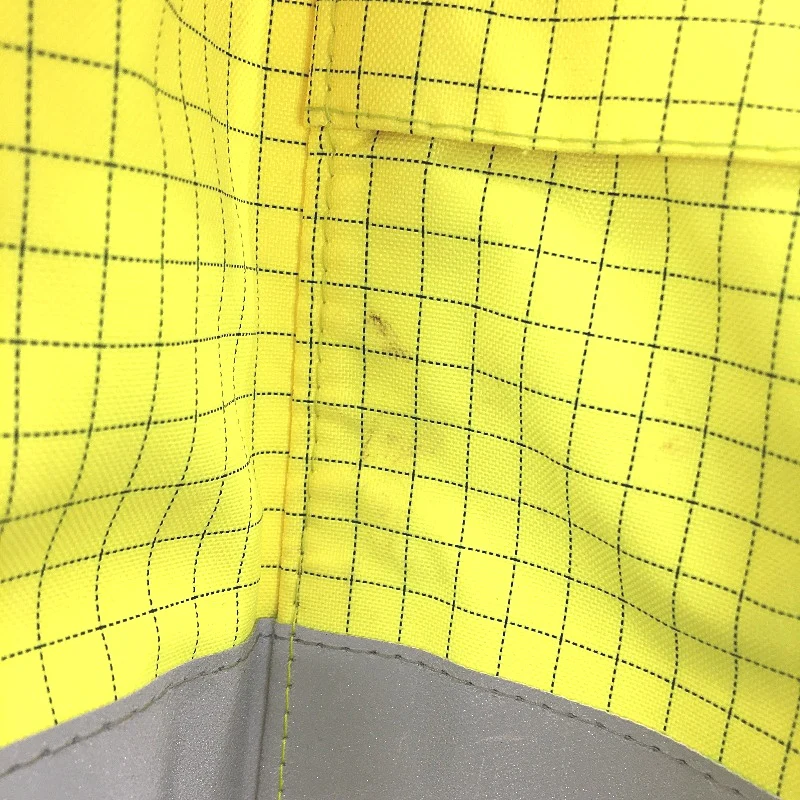 Hard Yakka HiVis Yellow Navy Reflective Workwear Hooded Jacket Mens Size XS NEW - Image 3